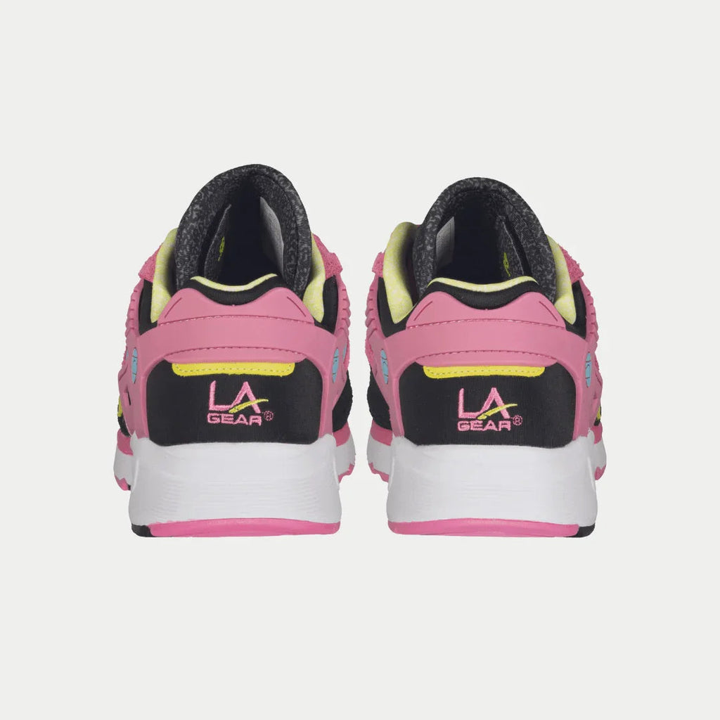 Tenis Light-Up Mujer — Negro y Rosa